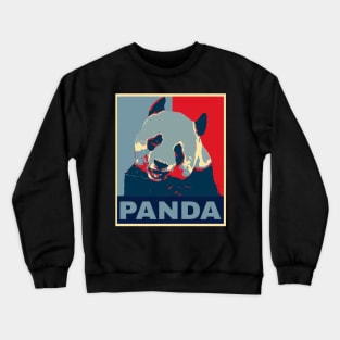 Panda Pop Art Poster Crewneck Sweatshirt